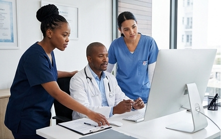 TeleDoctorSA clinical team using connected digital healthcare tools